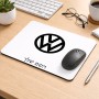 פד לעכבר בעיצוב אישי עם השם שלך בעיצוב פולקסווגן גודל הפד 22 × 18 ס"מ