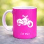 ספל תה \ קפה בעיצוב אישי עם השם שלך בעיצוב הארלי-דיווידסון גודל הספל 325 מ"ל