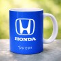 ספל תה \ קפה בעיצוב אישי עם השם שלך בעיצוב הונדה 2 גודל הספל 325 מ"ל