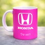 ספל תה \ קפה בעיצוב אישי עם השם שלך בעיצוב הונדה 2 גודל הספל 325 מ"ל