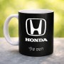 ספל תה \ קפה בעיצוב אישי עם השם שלך בעיצוב הונדה 2 גודל הספל 325 מ"ל