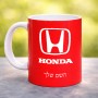 ספל תה \ קפה בעיצוב אישי עם השם שלך בעיצוב הונדה 2 גודל הספל 325 מ"ל