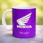 ספל תה \ קפה בעיצוב אישי עם השם שלך בעיצוב הונדה גודל הספל 325 מ"ל