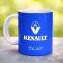 ספל תה \ קפה בעיצוב אישי עם השם שלך בעיצוב רנו גודל הספל 325 מ"ל