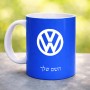 ספל תה \ קפה בעיצוב אישי עם השם שלך בעיצוב פולקסווגן גודל הספל 325 מ"ל