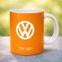 ספל תה \ קפה בעיצוב אישי עם השם שלך בעיצוב פולקסווגן גודל הספל 325 מ"ל