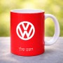 ספל תה \ קפה בעיצוב אישי עם השם שלך בעיצוב פולקסווגן גודל הספל 325 מ"ל