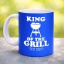 ספל תה \ קפה בעיצוב אישי עם השם שלך בעיצוב מלך הגריל גודל הספל 325 מ"ל