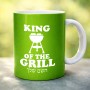 ספל תה \ קפה בעיצוב אישי עם השם שלך בעיצוב מלך הגריל גודל הספל 325 מ"ל
