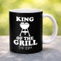 ספל תה \ קפה בעיצוב אישי עם השם שלך בעיצוב מלך הגריל גודל הספל 325 מ"ל