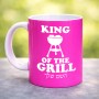ספל תה \ קפה בעיצוב אישי עם השם שלך בעיצוב מלך הגריל גודל הספל 325 מ"ל
