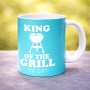 ספל תה \ קפה בעיצוב אישי עם השם שלך בעיצוב מלך הגריל גודל הספל 325 מ"ל