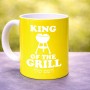 ספל תה \ קפה בעיצוב אישי עם השם שלך בעיצוב מלך הגריל גודל הספל 325 מ"ל