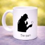 ספל תה \ קפה בעיצוב אישי עם השם שלך בעיצוב בתים של שרלוק גודל הספל 325 מ"ל