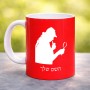 ספל תה \ קפה בעיצוב אישי עם השם שלך בעיצוב בתים של שרלוק גודל הספל 325 מ"ל