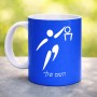 ספל תה \ קפה בעיצוב אישי עם השם שלך בעיצוב כדורסל אולימפי גודל הספל 325 מ"ל