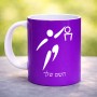 ספל תה \ קפה בעיצוב אישי עם השם שלך בעיצוב כדורסל אולימפי גודל הספל 325 מ"ל
