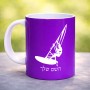 ספל תה \ קפה בעיצוב אישי עם השם שלך בעיצוב לגלוש - גלישה - שייט גודל הספל 325 מ"ל