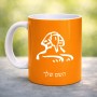 ספל תה \ קפה בעיצוב אישי עם השם שלך בעיצוב ספינקס מצרים גודל הספל 325 מ"ל