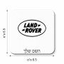 מגנט למקרר בעיצוב אישי עם השם שלך בעיצוב לנד רובר גודל המגנט 6.5 × 6.5 ס"מ