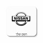 מגנט למקרר בעיצוב אישי עם השם שלך בעיצוב ניסאן גודל המגנט 6.5 × 6.5 ס"מ