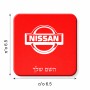 מגנט למקרר בעיצוב אישי עם השם שלך בעיצוב ניסאן גודל המגנט 6.5 × 6.5 ס"מ