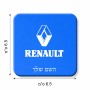 מגנט למקרר בעיצוב אישי עם השם שלך בעיצוב רנו גודל המגנט 6.5 × 6.5 ס"מ