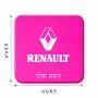 מגנט למקרר בעיצוב אישי עם השם שלך בעיצוב רנו גודל המגנט 6.5 × 6.5 ס"מ