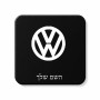 מגנט למקרר בעיצוב אישי עם השם שלך בעיצוב פולקסווגן גודל המגנט 6.5 × 6.5 ס"מ