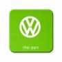 מגנט למקרר בעיצוב אישי עם השם שלך בעיצוב פולקסווגן גודל המגנט 6.5 × 6.5 ס"מ