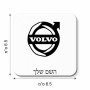 מגנט למקרר בעיצוב אישי עם השם שלך בעיצוב וולוו גודל המגנט 6.5 × 6.5 ס"מ