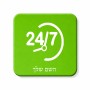 מגנט למקרר בעיצוב אישי עם השם שלך בעיצוב 24 ביולי גודל המגנט 6.5 × 6.5 ס"מ