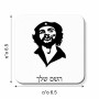 מגנט למקרר בעיצוב אישי עם השם שלך בעיצוב צ'ה גווארה גודל המגנט 6.5 × 6.5 ס"מ