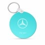 מחזיק מפתחות בצורת עיגול בעיצוב אישי עם השם שלך בעיצוב מרצדס-בנץ גודל המחזיק 5 × 5 ס"מ