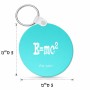 מחזיק מפתחות בצורת עיגול בעיצוב אישי עם השם שלך בעיצוב נוסחת אלברט איינשטיין גודל המחזיק 5 × 5 ס"מ