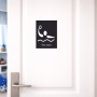 שלט אלומיניום קטן לחדר בעיצוב אישי עם השם שלך בעיצוב כדור מים אולימפי גודל השלט 15 × 20 ס"מ.