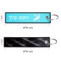 תווית סימון תיקים \ צרור מפתחות בעיצוב אישי עם השם שלך בעיצוב מעצב שיער גודל התווית 12.9 × 3 ס"מ