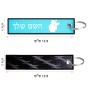 תווית סימון תיקים \ צרור מפתחות בעיצוב אישי עם השם שלך בעיצוב צלם - גברים גודל התווית 12.9 × 3 ס"מ
