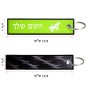 תווית סימון תיקים \ צרור מפתחות בעיצוב אישי עם השם שלך בעיצוב מזלות - גדי גודל התווית 12.9 × 3 ס"מ