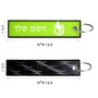 תווית סימון תיקים \ צרור מפתחות בעיצוב אישי עם השם שלך בעיצוב פרסה וסוס גודל התווית 12.9 × 3 ס"מ