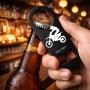 פותחן בקבוקים בעיצוב אישי עם השם שלך בעיצוב מוטוקרוס גודל הפותחן 3.2 × 8.7 ס"מ