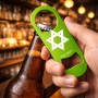 פותחן בקבוקים בעיצוב אישי עם השם שלך בעיצוב מגן דוד - מגן דוד - ישראל גודל הפותחן 3.2 × 8.7 ס"מ