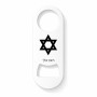 פותחן בקבוקים בעיצוב אישי עם השם שלך בעיצוב מגן דוד - מגן דוד - ישראל גודל הפותחן 3.2 × 8.7 ס"מ