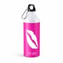 בקבוק מים ספורטיבי 500 מ"ל בעיצוב אישי עם השם שלך בעיצוב שפתיים - נשיקה גודל 19 × 7 ס"מ