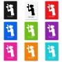 פאזל 80 חלקים בעיצוב אישי עם השם שלך בעיצוב צלמת - אישה מידות הארנק 14 × 20 ס"מ