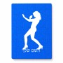 פאזל 80 חלקים בעיצוב אישי עם השם שלך בעיצוב אישה מגוננת מידות הארנק 14 × 20 ס"מ