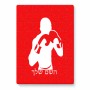 פאזל 80 חלקים בעיצוב אישי עם השם שלך בעיצוב אגרוף מידות הארנק 14 × 20 ס"מ