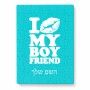 פאזל 80 חלקים בעיצוב אישי עם השם שלך בעיצוב נשקי את חבר שלי מידות הארנק 14 × 20 ס"מ