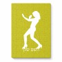 פאזל 80 חלקים בעיצוב אישי עם השם שלך בעיצוב אישה מגוננת מידות הארנק 14 × 20 ס"מ