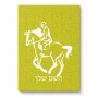 פאזל 80 חלקים בעיצוב אישי עם השם שלך בעיצוב רוכב סוסים 2 מידות הארנק 14 × 20 ס"מ